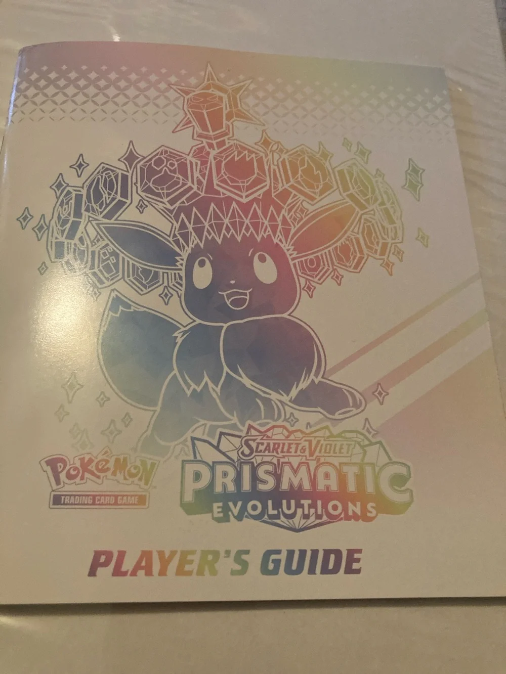 Pokemon Prismatic Evolutions Players Guide - Rainbow Pastel Colors